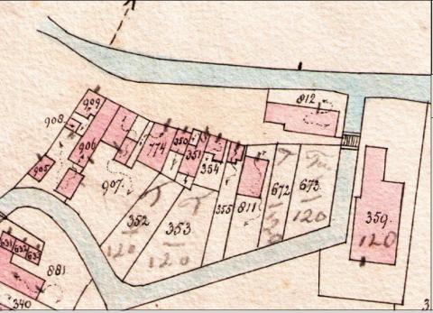 Detai Keuningsstreek Ouwe-Syl 1887 Nette plan